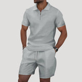Herre Poloshorts Sæt med Lynlås