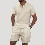 Herre Poloshorts Sæt med Lynlås