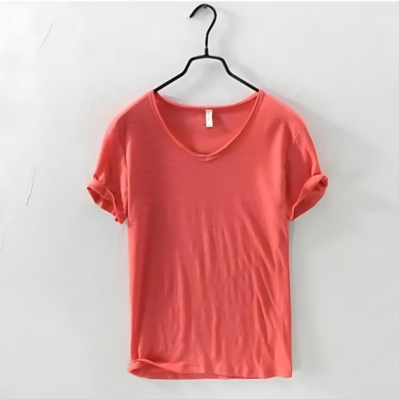 Herre V-hals T Shirt - Komfortable T Shirts til Mænd