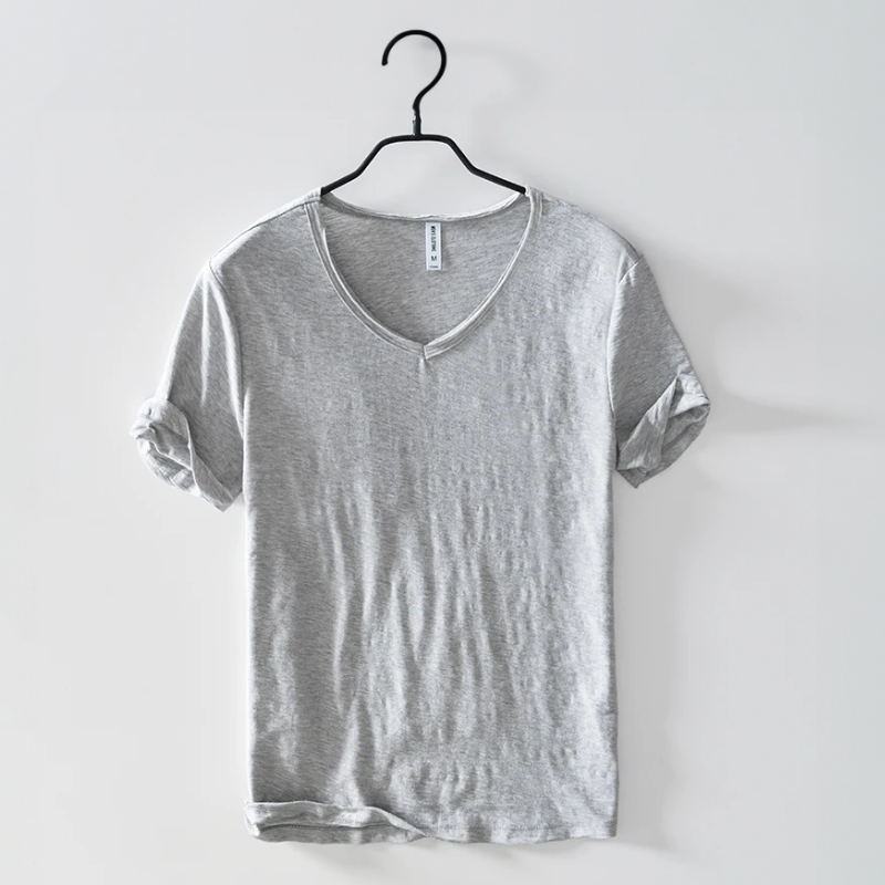 Herre V-hals T Shirt - Komfortable T Shirts til Mænd