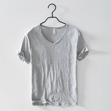 Herre V-hals T Shirt - Komfortable T Shirts til Mænd