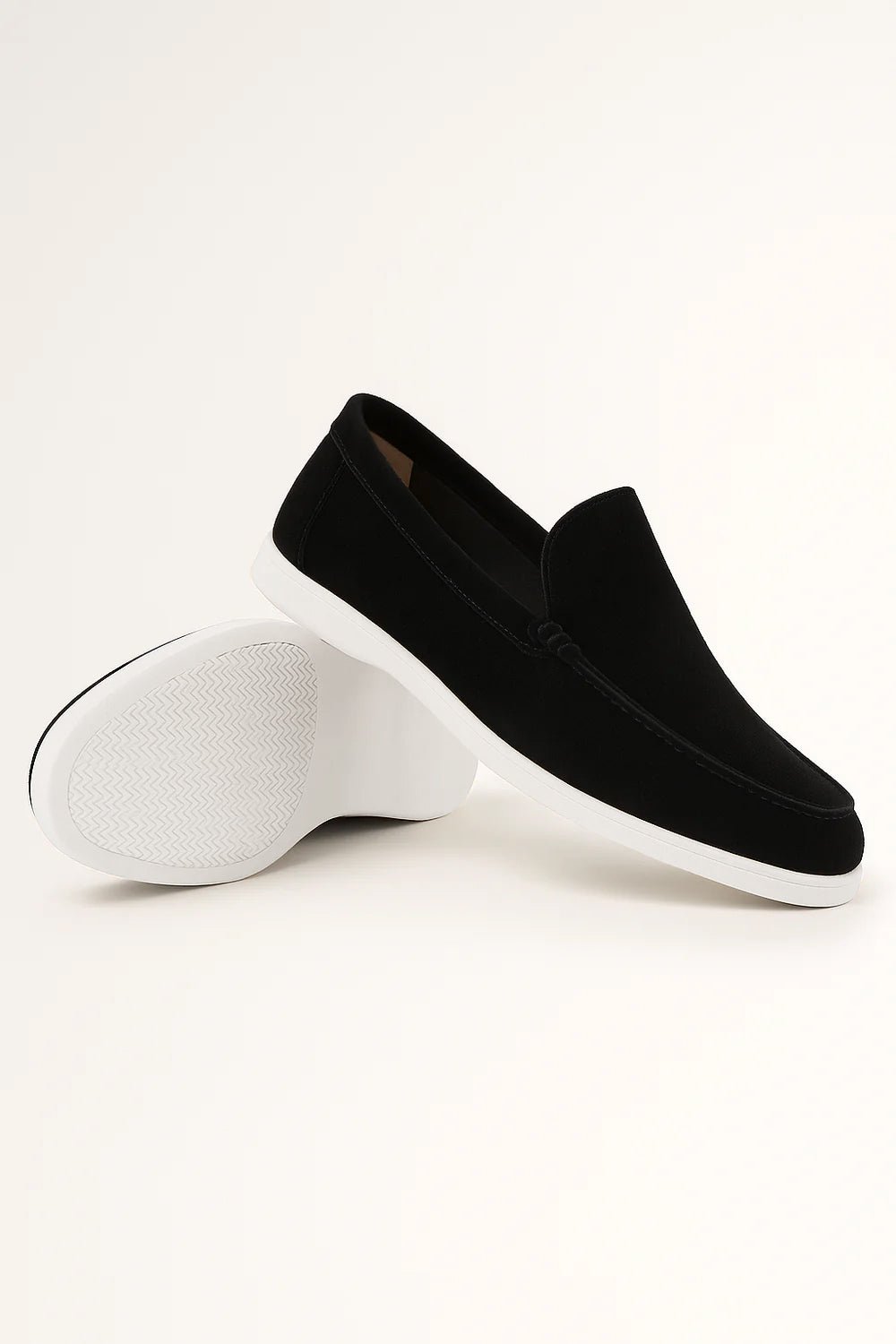 Herre Loafers i Imiteret Ruskind - Slank Slip-On Design 2