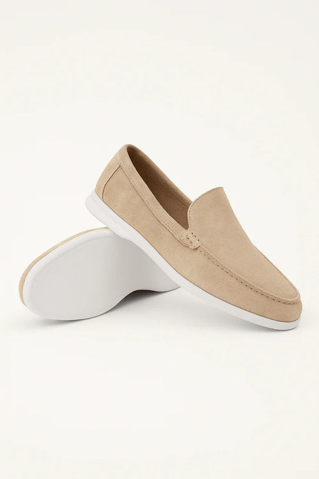 Herre Loafers i Imiteret Ruskind - Slank Slip-On Design 3