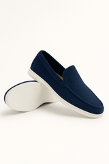 Herre Loafers i Imiteret Ruskind - Slank Slip-On Design 5
