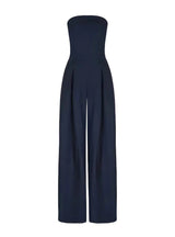 Kvinders Jumpsuit med Brede Ben - Minimalistisk Buksedragt