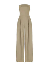 Kvinders Jumpsuit med Brede Ben - Minimalistisk Buksedragt