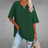 Kvinders Oversize T-shirt med V-hals