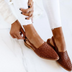 Kvinders Slingback Flats