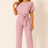 Kvinders Buksedragt med Bindebælte - Elegant Jumpsuit 11
