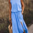 Kvinders Maxi Kjole med Slids - Elegant og Komfortabel Design 1