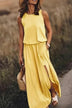 Kvinders Maxi Kjole med Slids - Elegant og Komfortabel Design 2