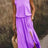 Kvinders Maxi Kjole med Slids - Elegant og Komfortabel Design 3