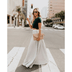 Kvinders Plisseret Maxi Nederdel med Elegant Silhuet 4