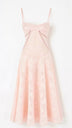 Kvinders Transparent Maxi Kjole med Blomsterdesign 9