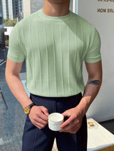 Mænds Elegant Knap Ned Skjorte