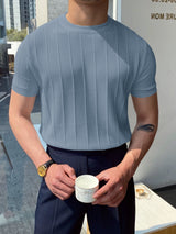 Mænds Elegant Knap Ned Skjorte