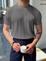 Mænds Elegant Knap Ned Skjorte