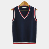 Mænds Klassisk Ærmeløs Sweater
