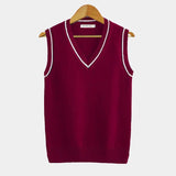 Mænds Klassisk Ærmeløs Sweater