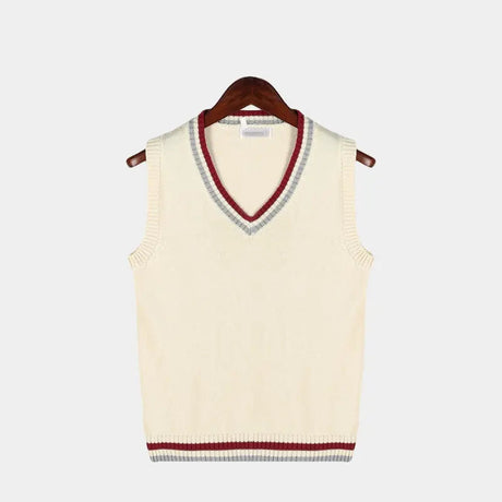 Mænds Klassisk Ærmeløs Sweater