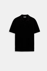 Mænds Kortærmet Poloshirt med V-hals