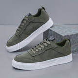 Mænds Low-Top Sneakers i Ruskind