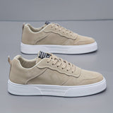 Mænds Low-Top Sneakers i Ruskind
