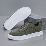 Mænds Low-Top Sneakers i Ruskind