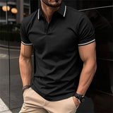 Mænds Poloshirt med Klassisk Stil