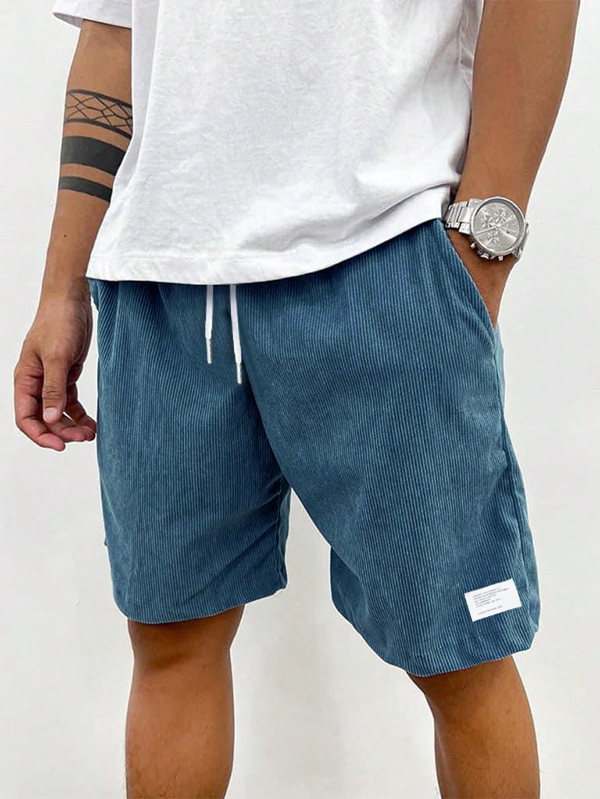 Mænds Sommershorts med Snoretræk