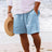 Mænds Linnedshorts - Åndbar Sommerstil 0
