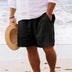 Mænds Linnedshorts - Åndbar Sommerstil 6