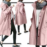 RainShield - Vandtæt og vindafvisende trenchcoat med hætte til kvinder