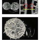 LED Lysbold til Udendørs Brug – Dekorativ Hængelampe til Have & Fest