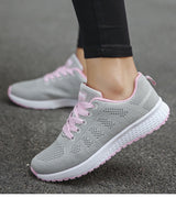 Let og Åndbar Dame Sneakers med Stabilitet
