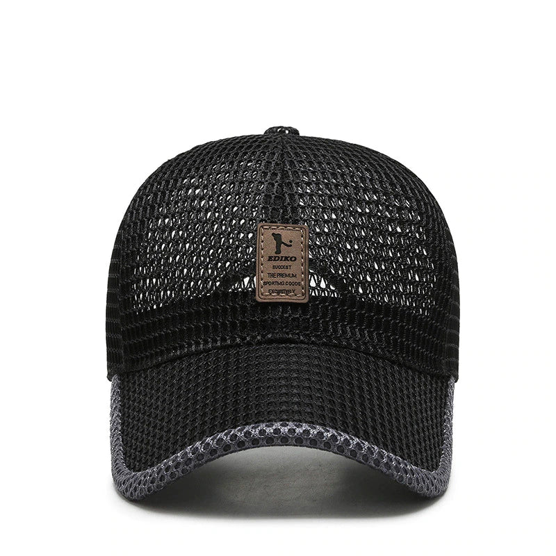 Åndbar Sommerkasket | Justerbar Snapback til Udendørsaktiviteter