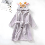 Børnehoodie med Sødt Rådyrmotiv