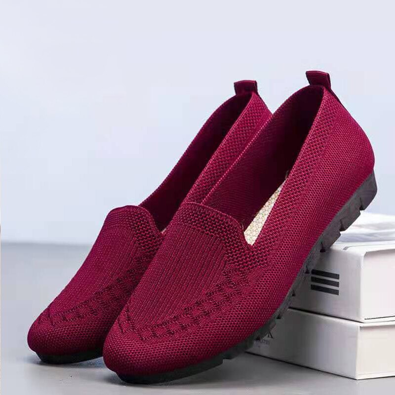 Letvægts Dame Slip-On Sko med Svangstøtte