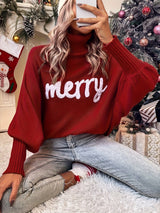 Dame Juletrøje “Merry” – Komfortabel Vinter Sweater