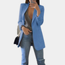 Casual Lang Blazer Dame - Stilfuld og Alsidig