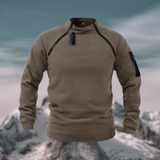 Varm og Komfortabel Herre Fleece Pullover med Sikkerhedslommer