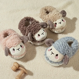 Plush Animal Slippers – Warm Children's Booties with Cute Design