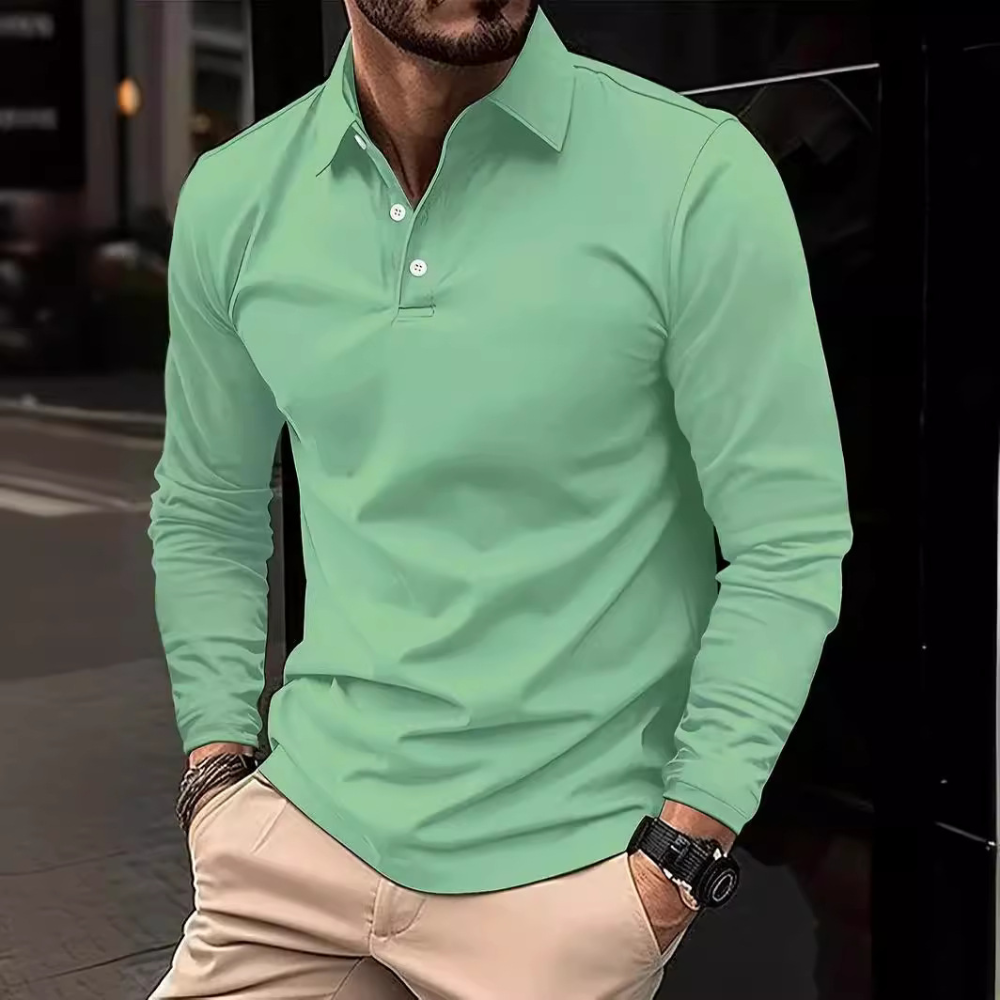 Tidløs Stilfuld Skjorte til Mænd - Slim Fit og Komfortabel