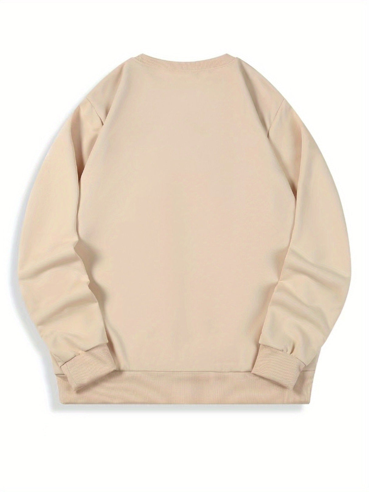 Herre Juletrøje med Julemand Print – Komfortabel Vinter Sweater