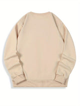 Herre Juletrøje med Julemand Print – Komfortabel Vinter Sweater