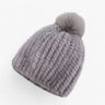 Luxury Pom Beanie – Elegant Winter Hat with Soft Texture