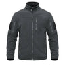 Herren Fleecejacke – Warme Softshell Outdoorjacke mit Reißverschluss