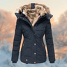 Ladies' Winter Jacket – Warm Jacket with Luxury Fur Collar and Hood