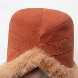 Dame vinter bucket hat – varm hat med blød kant