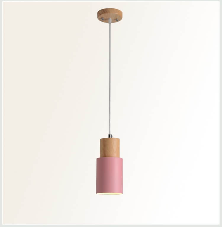 Cylinder Aluminium 1-lys LED Pendellampe Moderne Design